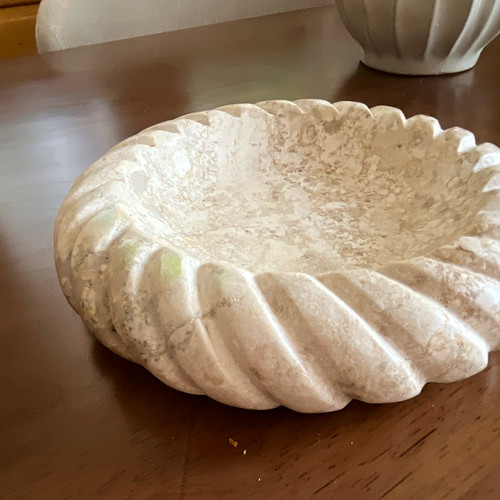 Threshold twisted marble dish - threshold,